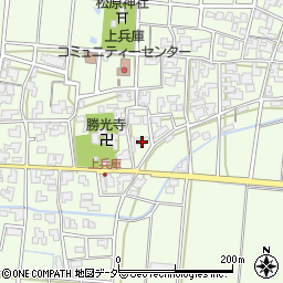 福井県坂井市坂井町上兵庫61-37周辺の地図