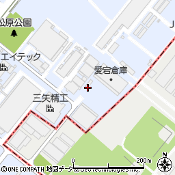 愛宕倉庫株式会社　埼玉支店周辺の地図