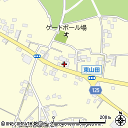茨城県古河市東山田4263周辺の地図