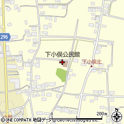 長野県松本市笹賀下小俣2083周辺の地図