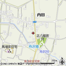 長野県松本市内田454周辺の地図