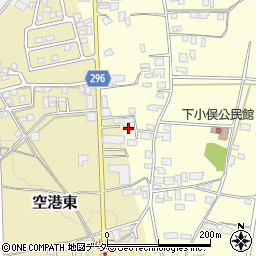 長野県松本市笹賀下小俣2257周辺の地図