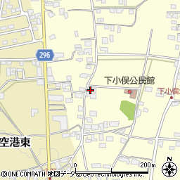 長野県松本市笹賀下小俣2276周辺の地図