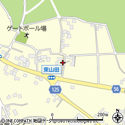 茨城県古河市東山田4249周辺の地図