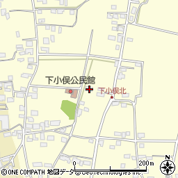 長野県松本市笹賀下小俣2100周辺の地図