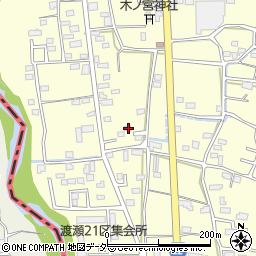埼玉県児玉郡神川町渡瀬847-10周辺の地図