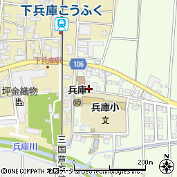 福井県坂井市坂井町上兵庫46周辺の地図