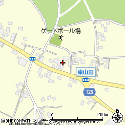 茨城県古河市東山田4260周辺の地図