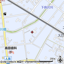 埼玉県深谷市人見230周辺の地図