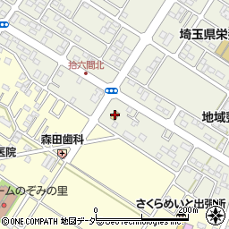 ファミリーマート熊谷拾六間店周辺の地図