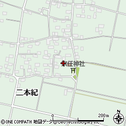 茨城県下妻市二本紀612周辺の地図