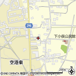 長野県松本市笹賀下小俣2258周辺の地図