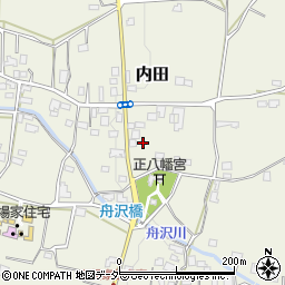 長野県松本市内田656-1周辺の地図