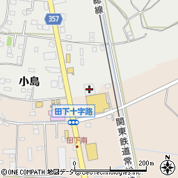 ダイソー下妻千代川店周辺の地図