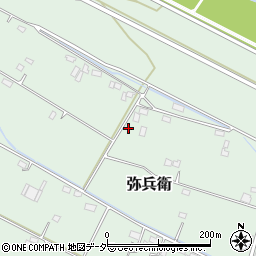 埼玉県加須市弥兵衛698周辺の地図