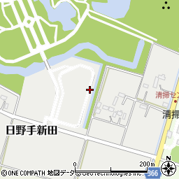 埼玉県羽生市日野手新田周辺の地図