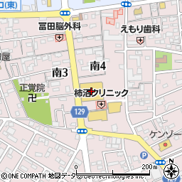 ヤオコー羽生店周辺の地図
