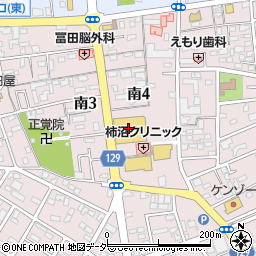 ヤオコー羽生店周辺の地図