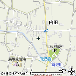 長野県松本市内田445周辺の地図