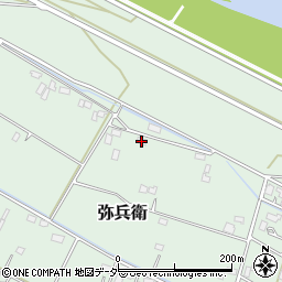 埼玉県加須市弥兵衛690周辺の地図