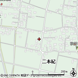 茨城県下妻市二本紀625周辺の地図