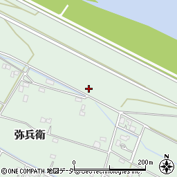 埼玉県加須市弥兵衛709周辺の地図