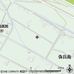 埼玉県加須市弥兵衛538周辺の地図