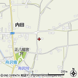 長野県松本市内田662周辺の地図