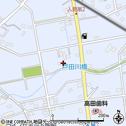 埼玉県深谷市人見597周辺の地図