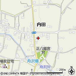 長野県松本市内田656-4周辺の地図