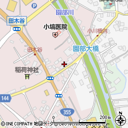 茨城県小美玉市田木谷126周辺の地図
