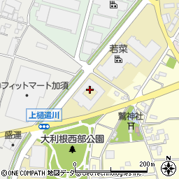 十勝甘納豆本舗大利根店周辺の地図