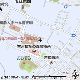茨城県古河市新久田270周辺の地図