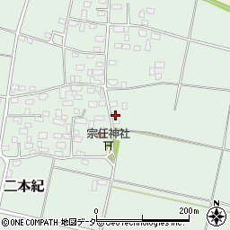茨城県下妻市二本紀916周辺の地図