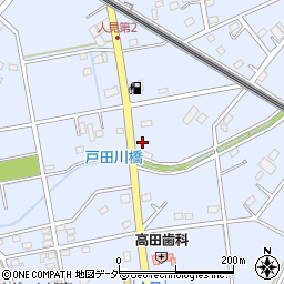 埼玉県深谷市人見263周辺の地図