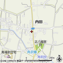 長野県松本市内田459周辺の地図