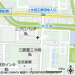 埼玉県羽生市大沼周辺の地図