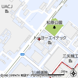 株式会社アサヒペン　埼玉流通センター周辺の地図