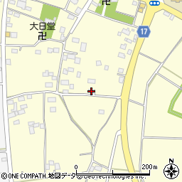 茨城県古河市東山田718周辺の地図