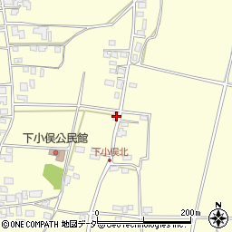長野県松本市笹賀下小俣2316周辺の地図