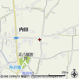 長野県松本市内田605周辺の地図