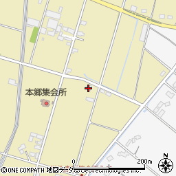 埼玉県深谷市本郷884周辺の地図