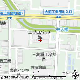 ニプロパッチ株式会社　羽生工場周辺の地図