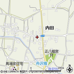 長野県松本市内田458周辺の地図