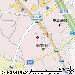 茨城県小美玉市田木谷305周辺の地図