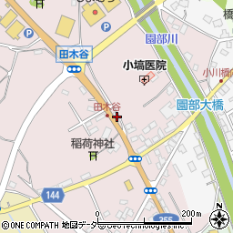 茨城県小美玉市田木谷257周辺の地図