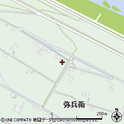 埼玉県加須市弥兵衛467周辺の地図