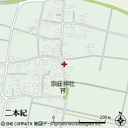 茨城県下妻市二本紀915周辺の地図