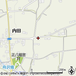長野県松本市内田664周辺の地図