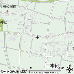 茨城県下妻市二本紀524周辺の地図